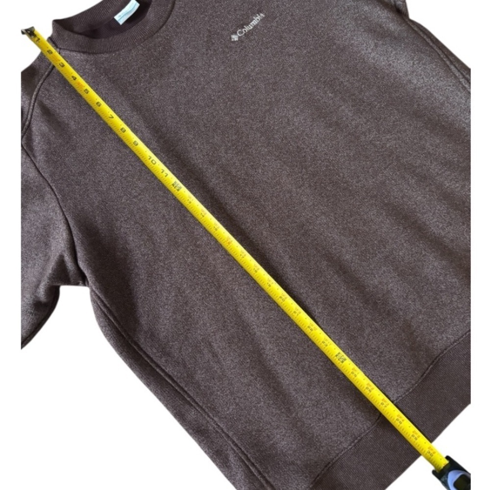 Columbia Men's Crewneck Sweater in Rich Brown Size XL - Picture 10 of 10